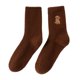 thumbnail image 2 of Calcetines gruesos y cálidos de invierno para mujer, con forro polar, hasta la pantorrilla, bonitos y gruesos, para dormir., 2 of 6