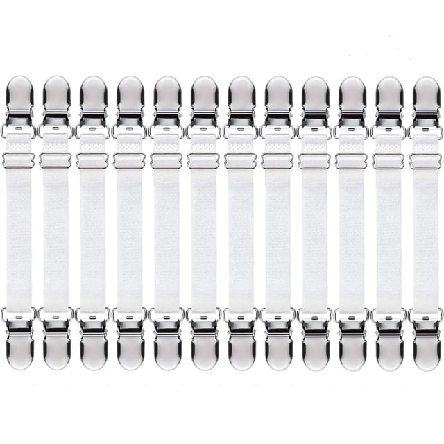 Clips para sábanas, correas, clips ajustables para colchón Boao (12)