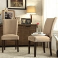 thumbnail image 2 of Ayana Chenille Parson Chair, Set of 2, Light Brown, 2 of 5