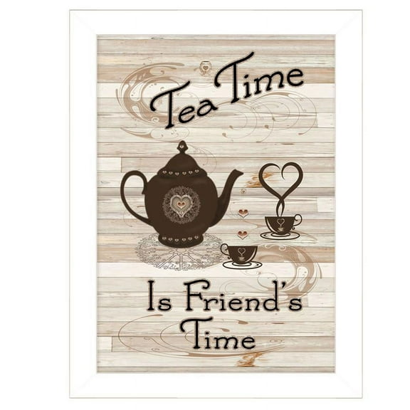 Tea Time by Millwork Engineering Printed Wall Art Wood Multi-Color