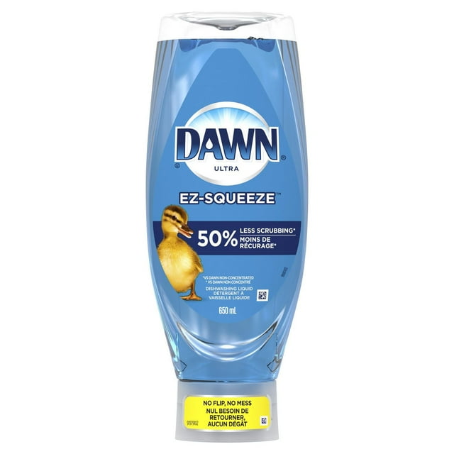 Détergent à vaisselle liquide Dawn EZ-Squeeze Ultra, parfum Citron
