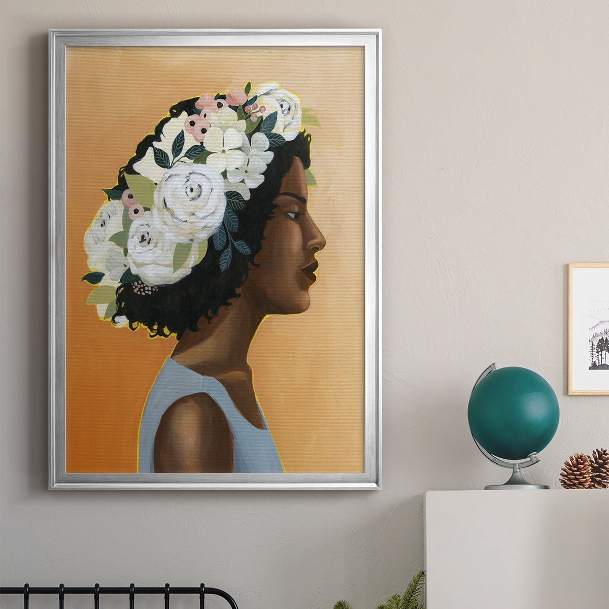 Modern Laurel I Premium Framed Print - Ready to Hang