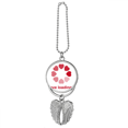 thumbnail image 1 of Loading Help Loving Help Art Deco  Fashion Silver Wing Car Pendant Decoration, 1 of 4
