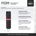 thumbnail image 2 of POM Pepper Spray Keychain - Flip Top Safety - Maximum Strength OC Spray - Tactical Compact & Safe Design - 25 Bursts & 10 ft Range - Powerful & Accurate Stream Pattern, 2 of 6