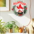 thumbnail image 2 of Corona de Navidad Corona de Papá Noel Corona de agujas para anciano Suministros de decoración navideña, 2 of 7