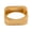 Gold, variant on Thick Square Bangle Bracelet For Women Glossy Fashion Jewelry Accessory