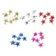 thumbnail image 4 of Paquete de 6 accesorios de adorno colgante de estrellas Inteprter para árbol de Navidad rosa rojo, 4 of 6
