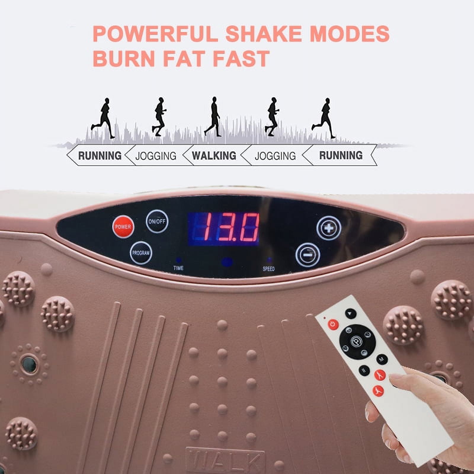 Topchant Lazy Mini Slimming Vibrating Platform Exercise Machine