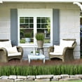 thumbnail image 5 of AcerichFad Artificial Plants Grass, 36 Bundles Fake Greenery Stems Faux Tall Grass Plants for Outdoor Indoor Garden Office Home Decor, 5 of 7