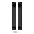 thumbnail image 3 of Danya B. Decorative 24" Floating Wall Décor Display Ledge Shelves – (Set of 2) - Black, 3 of 11