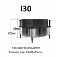 thumbnail image 4 of LAWONP-Cooler Master i30 CPU Cooler - 92mm Low Noise Cooling Fan & Heatsink (RH-I30-26FK-R1)- for Intel Socket LGA 1150/1151 / 1155/1156 (i30), 4 of 4