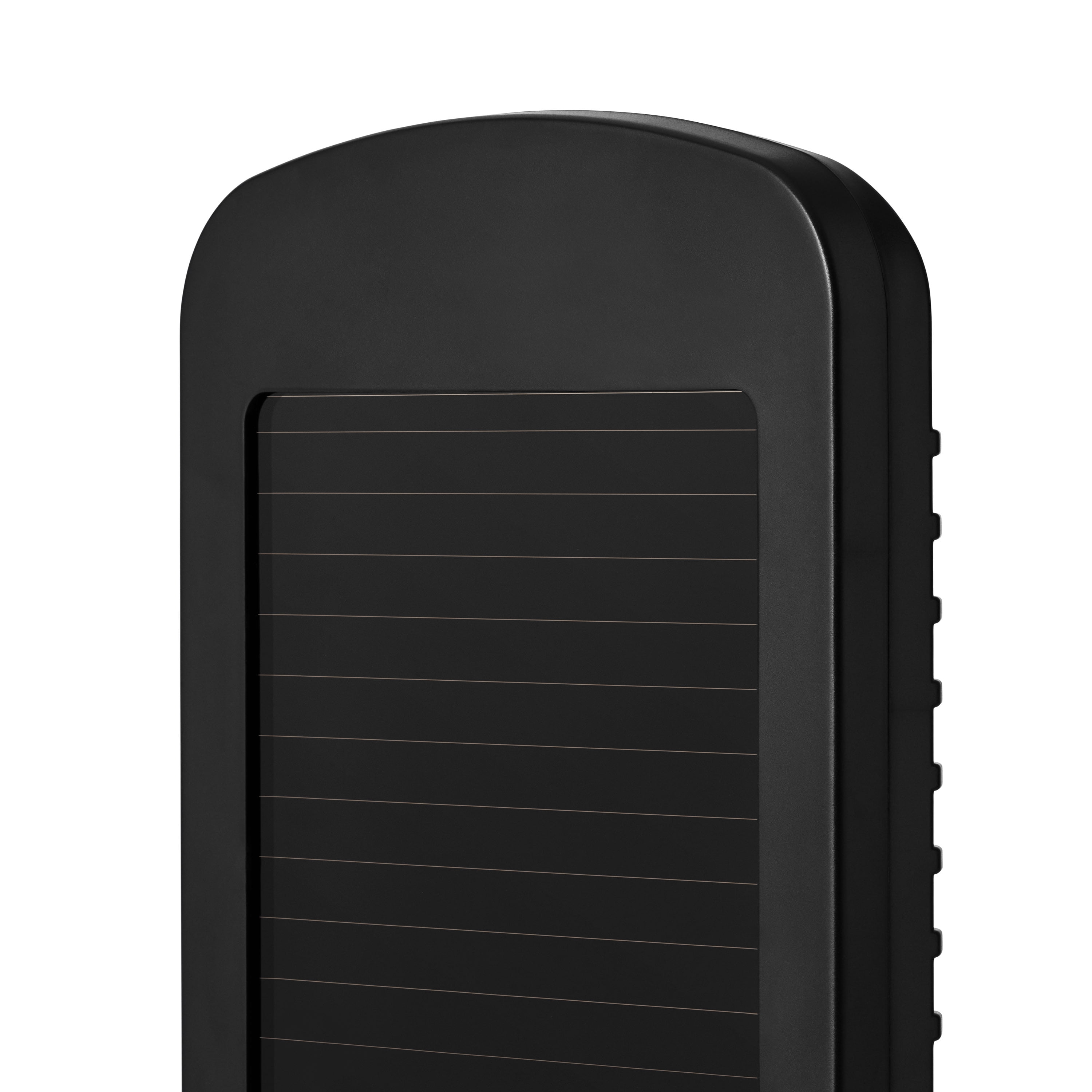 Hyper Tough Solar Motion Street and Area Light, Dusk to Dawn, Wall Mount, Black, 1,000 Lumens, 120 Degree