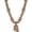 Brown, variant on Chunky Transparent Acrylic Jesus Pendant Necklace for Men Christian Gift