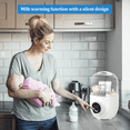 thumbnail image 4 of Bottle Sterilizer and Dryer, Baby Bottle Sterilizer, Electric Steam Sterilize, Universal Fit for All Bottles, Pacifiers, Breast Pumps, with LED Monitor, Auto-off, Drying Rack, Cleaning Tools, 4 of 7