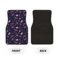 thumbnail image 2 of Naloa Winter Outdoors Sports Car Foot Mat Set of 4 Pieces - Universal Floor Liner Neoprene Full Set Floor Mats for Cars Trucks SUV, 2 of 7