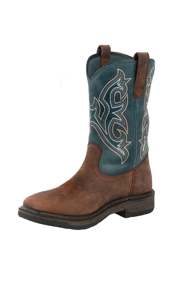 Noble Outfitters Work Boots Mens Ranch Tough Square Tobacco 65002