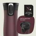 thumbnail image 2 of Contigo 16 oz. West Loop 2.0 Stainless Steel Travel Mug - Chocolate Truffle, 2 of 6