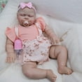 thumbnail image 6 of Lifelike Reborn Baby Dolls, Adorable 24 inch Cute Realistic-Newborn Baby Doll Poseable Real Life Cloth Body Baby Dolls with Gift Box for 3+ Year Old, 6 of 7