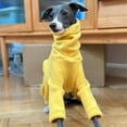 thumbnail image 3 of HQREA Dog Winter Warm Coat for Italian Greyhound Fullbody Whippet Dog Onesie, 3 of 6