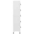 thumbnail image 2 of vidaXL Locker Cabinet Light Grey 38x40x180 cm Steel, 2 of 5