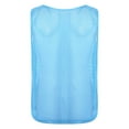 thumbnail image 4 of MSemis Men's Mesh Tank Tops Fishnet See Through Breathable Athletic Sportswear Sky Blue L, 4 of 7