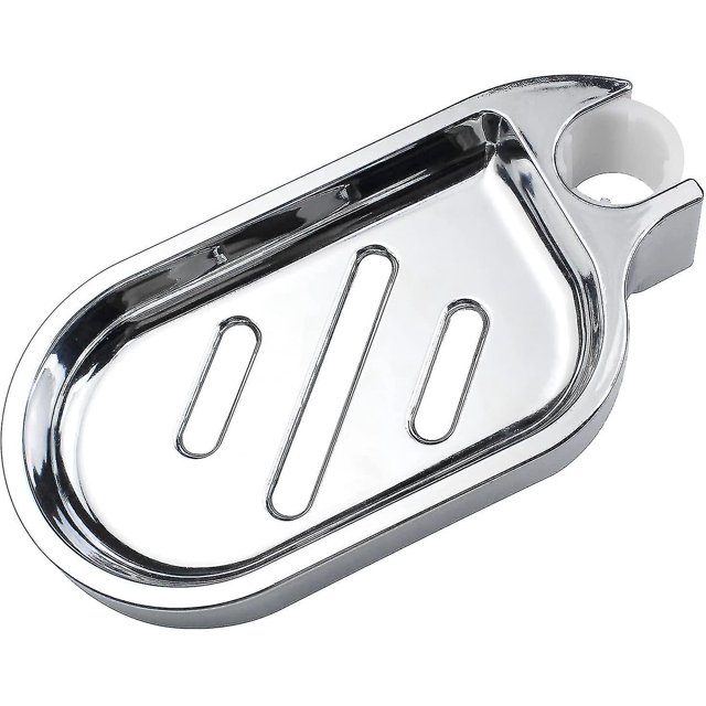 M Brown Jabonera para barra de ducha, jabonera de baño con clip, jabonera de ducha Abs, regalo