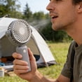 thumbnail image 3 of ICQOVD Ventilateur Personnel de Refroidissement Portable Extérieur Mini Ventilateur Angle Réglable Trois Vitesses Usb Rechargeable Ventilateur à Brumisation de Refroidissement, 3 of 6