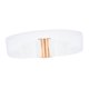 thumbnail image 5 of Cinturón elástico ancho para mujer, cinturón de vestido, moda, decoración sencilla, corsé elegante con Blanco, 5 of 9