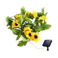 thumbnail image 5 of Led Solar Sunflower String Light 8 Modes Adjustable Fairy String Lights for Outdoor Garden Decoration, 5 of 8