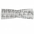 thumbnail image 1 of Abstract Headband, Horizontally Arranged Illustration of Greyscale Stripes and Triangles, Elastic and Soft Women's Bandana for Sports and Everyday Use, Grey Red Coconut, by Ambesonne, 1 of 3