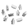 thumbnail image 4 of KLKCMS 20 Pieces Ribbon Clip Clamp Cord Crimp End for Jewellery Making Necklace 8mm, 4 of 8