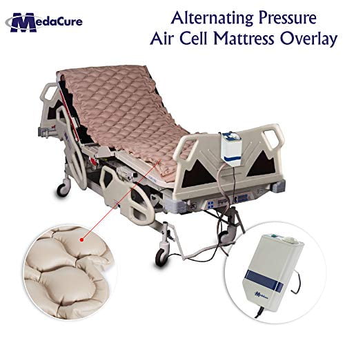 Alternating Pressure Mattress Pad with Pump Hospital Bed Overlay