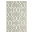 thumbnail image 3 of LR Home Elise 5' x 7' Gray/Ivory Geometric Hi-Low Indoor/Outdoor Area Rug, 3 of 10