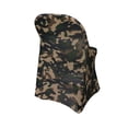 thumbnail image 2 of Your Chair Covers - Stretch Spandex Folding Chair Cover Camouflage/Army, 2 of 5