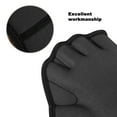 thumbnail image 4 of Holzkary Swim Gloves, Unisex Swimming Resistance Gloves Water Resistance Training Accessories Swimming and Diving Us Swimming Gloves Fit Swim Training Gloves Gloves Fitness Water Resistance Training, 4 of 6
