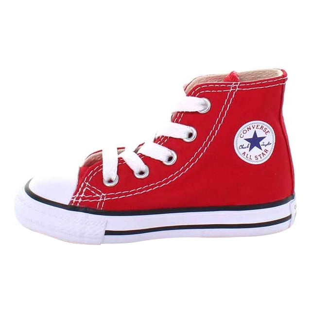 Tenis Converse Chuck Taylor All Star en Bota de Lona Bebé Rojo 7J232C rojo 14