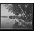 thumbnail image 2 of Historic Framed Print, Along the shore, Upper Saranac Lake, Adirondack Mts., N.Y., 17-7/8" x 21-7/8", 2 of 9