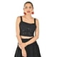 thumbnail image 4 of Set de 2 piezas con detalles bordados Roman Fashion /Juvenil, 9039 (Negro) negro CH, 4 of 5