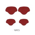 thumbnail image 2 of 16 Pcs Patch de Réparation en Microfibre pour Chaussures Accessoires Auto-Adhésifs Professionnels Talons Hauts Couleur Unie Plaque de Réparation Rouge, 2 of 9