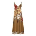 thumbnail image 4 of Robes pour Femmes, Robes Sans Manches Mode Imprimé Bretelles, 4 of 5