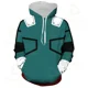 thumbnail image 3 of Sudadera con capucha y cremallera para cosplay de Boku No Hero Academia, ropa de calle de anime, abrigo de primavera y otoño de Bakugou Todoroki Shoto, 3 of 5