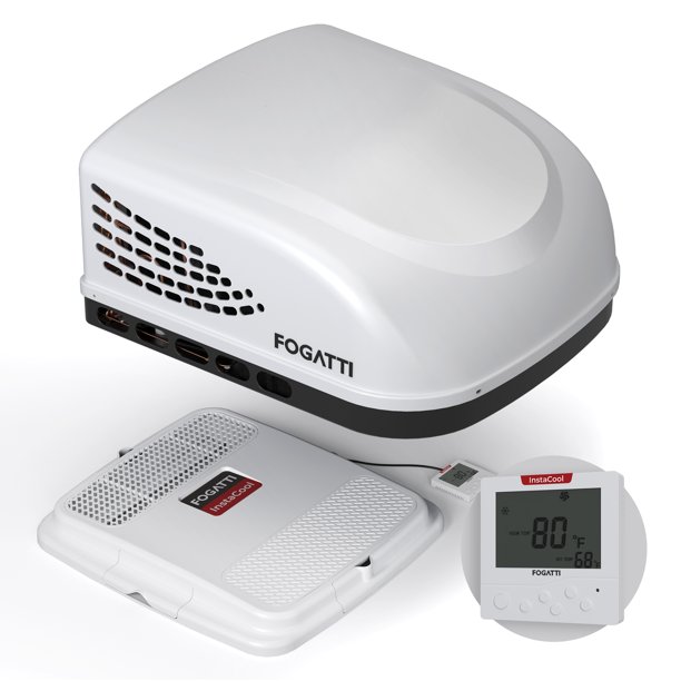 FOGATTI 15000BTU RV Air Conditioner Roof Top RV AC Unit For RV Camper