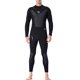 thumbnail image 1 of Advancent Trajes de neopreno Traje de buceo Pantalones de manga larga de secado rápido Protección solar de una pieza Mantener el calor para bucear Deportes acuáticos linea negra/negra M Advancent OD003281-17, 1 of 6