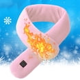 thumbnail image 1 of USB Heating Scarf 3 Level Temperature Control Winter Warm Neck Scarf USB Powered Thermal Shawl Soft Warm Neck Protection for Outdoor Indoor Office Home Travel Winter Cold Weather Comfort, 1 of 5