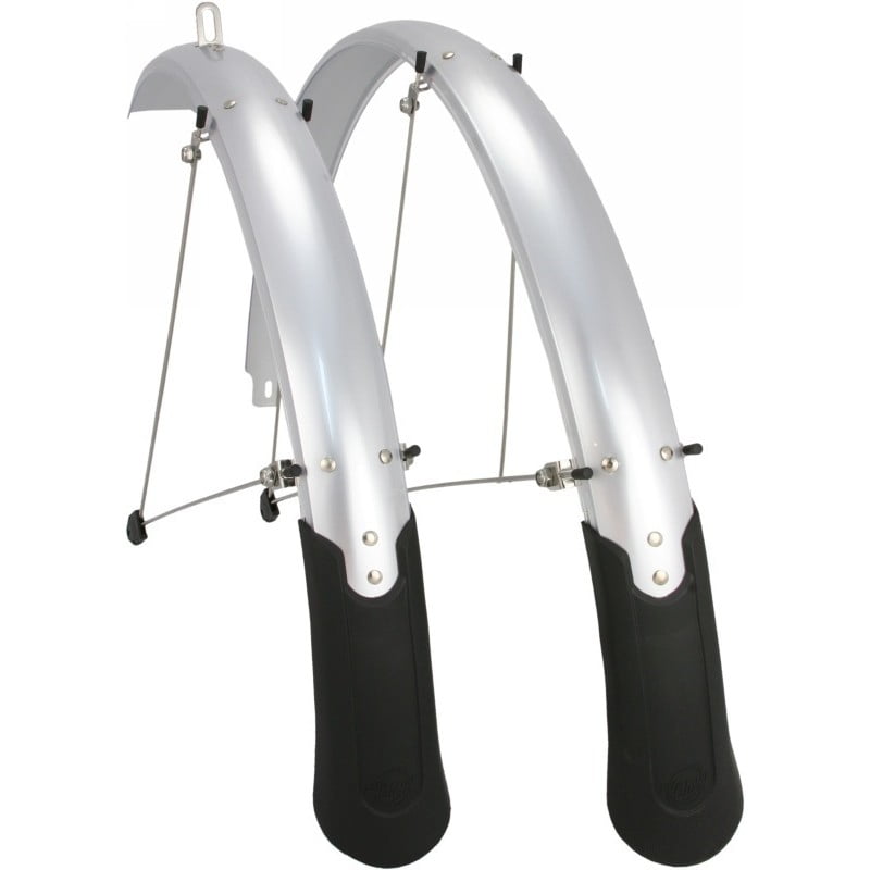 Planet Bike 7057 Cascadia 60Mm Fenders 130Mm Mud Flaps Silver - Walmart ...