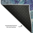 thumbnail image 6 of Dalyn Rugs Premium Machine Washable Mayfield AMF1061 Teal 8' x 8' Round Rug, 6 of 6