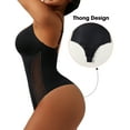 thumbnail image 2 of USEASY Tummy Control Shapewear Thong Bodysuit for Women Snatched Faja Body Shaper, 2 of 6