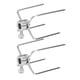 thumbnail image 3 of 2 piezas BBQ Asador Tenedores de Carne Abrazadera Parrilla Carne Espinillas Acero Inoxidable, 3 of 10