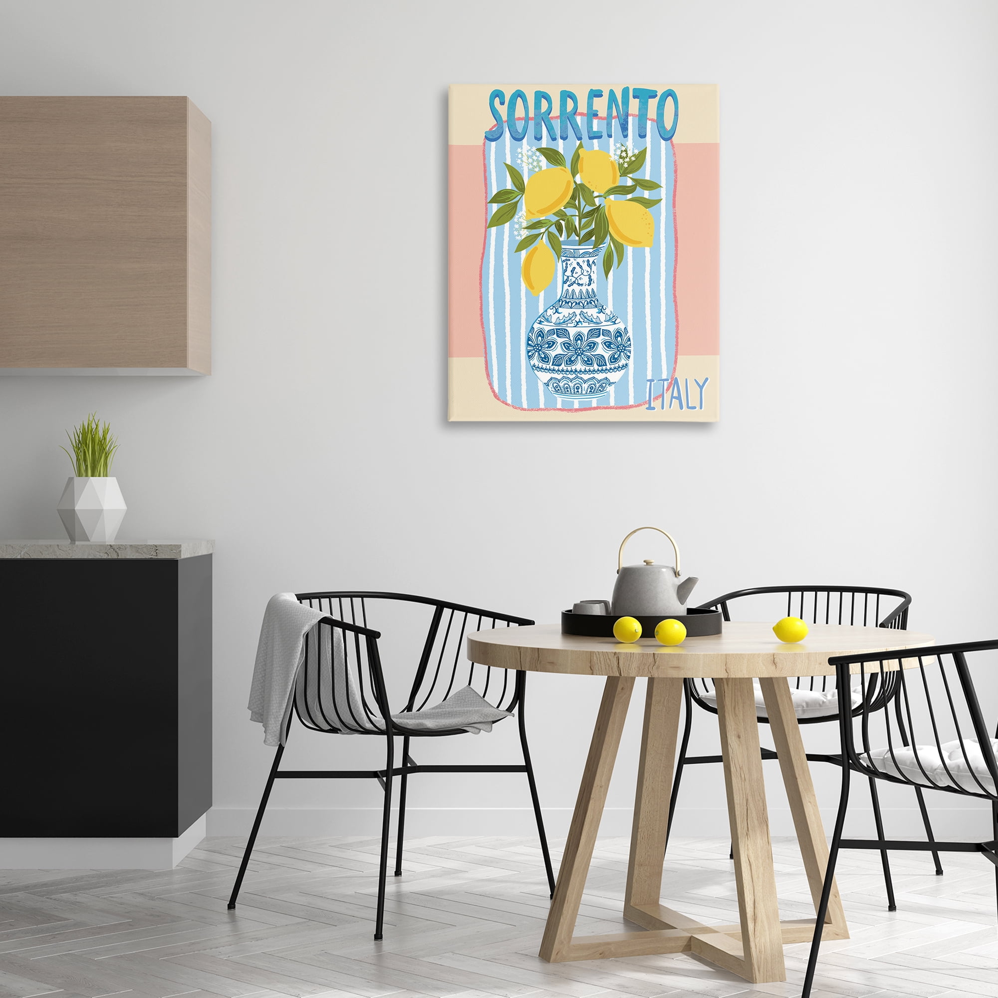 Stupell Industries Italian Summer Lemons Food & Beverage Painting Wrapped Canvas Art Print Wall Art, 30 x 40