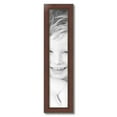 thumbnail image 2 of ArtToFrames 6" x 30" Honors Mahogany with Gold Picture Frame, 6x30 inch Brown Wood Poster Frame (WOM-5156),  Pack, 2 of 7